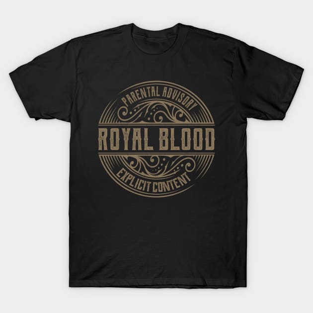 Royal Blood Vintage Ornament T-Shirt by irbey